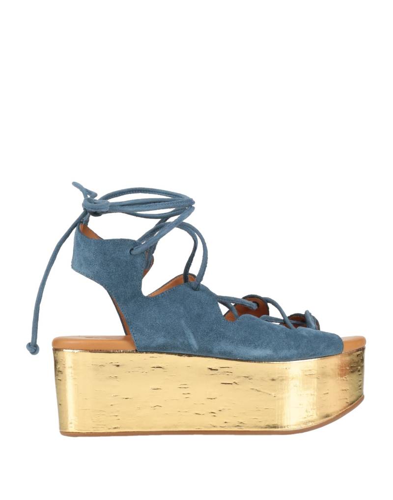 SEE BY CHLOÉ Sandale Damen Azurblau von SEE BY CHLOÉ
