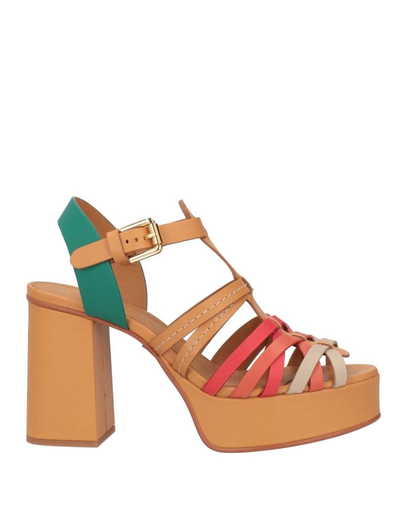 SEE BY CHLOÉ Sandale Damen Hellbraun von SEE BY CHLOÉ