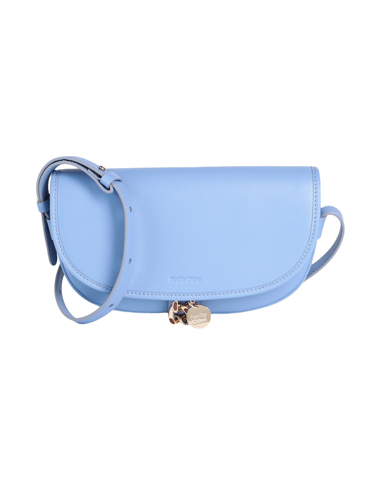 SEE BY CHLOÉ Schultertasche Damen Hellblau von SEE BY CHLOÉ