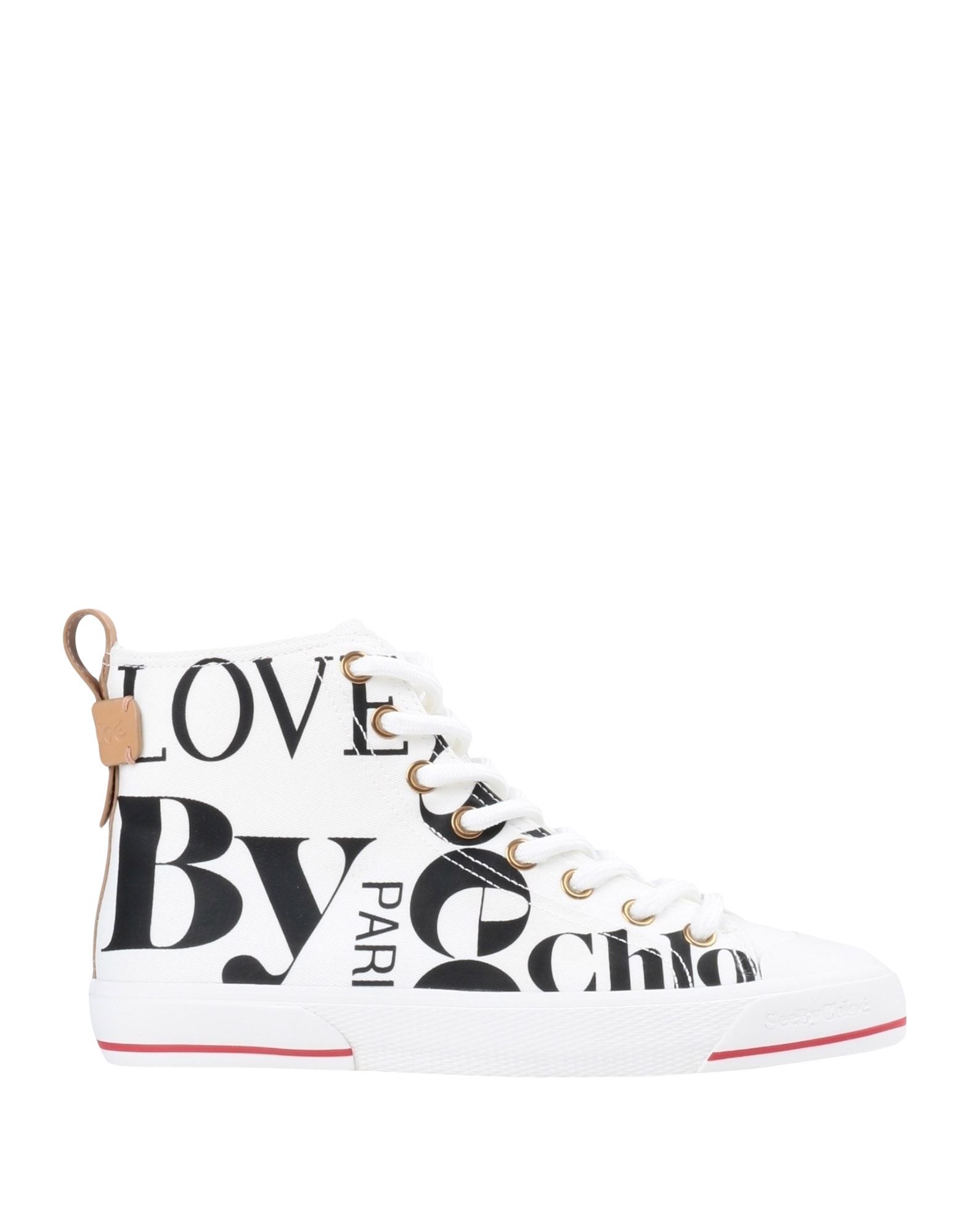 SEE BY CHLOÉ Sneakers Damen Weiß SEE BY CHLOÉ Sneakers Damen Weiß von SEE BY CHLOÉ