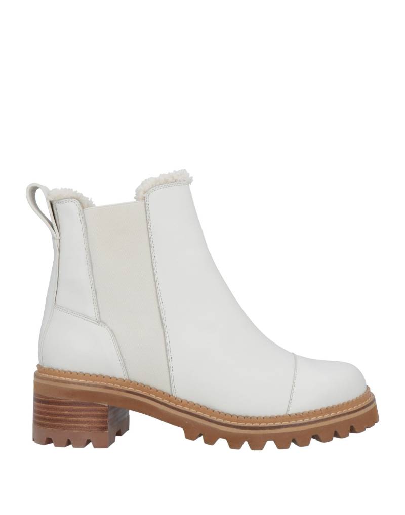 SEE BY CHLOÉ Stiefelette Damen Off white von SEE BY CHLOÉ