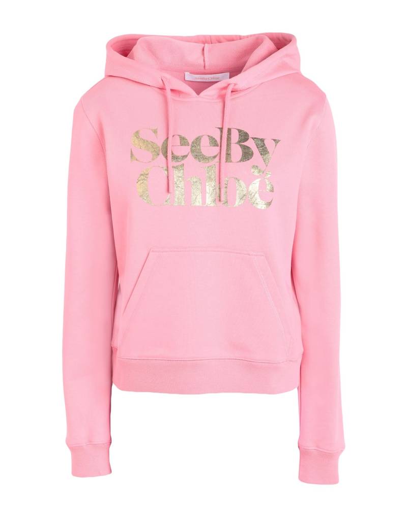 SEE BY CHLOÉ Sweatshirt Damen Rosa von SEE BY CHLOÉ