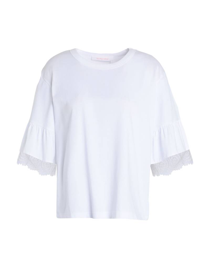 SEE BY CHLOÉ T-shirts Damen Weiß von SEE BY CHLOÉ