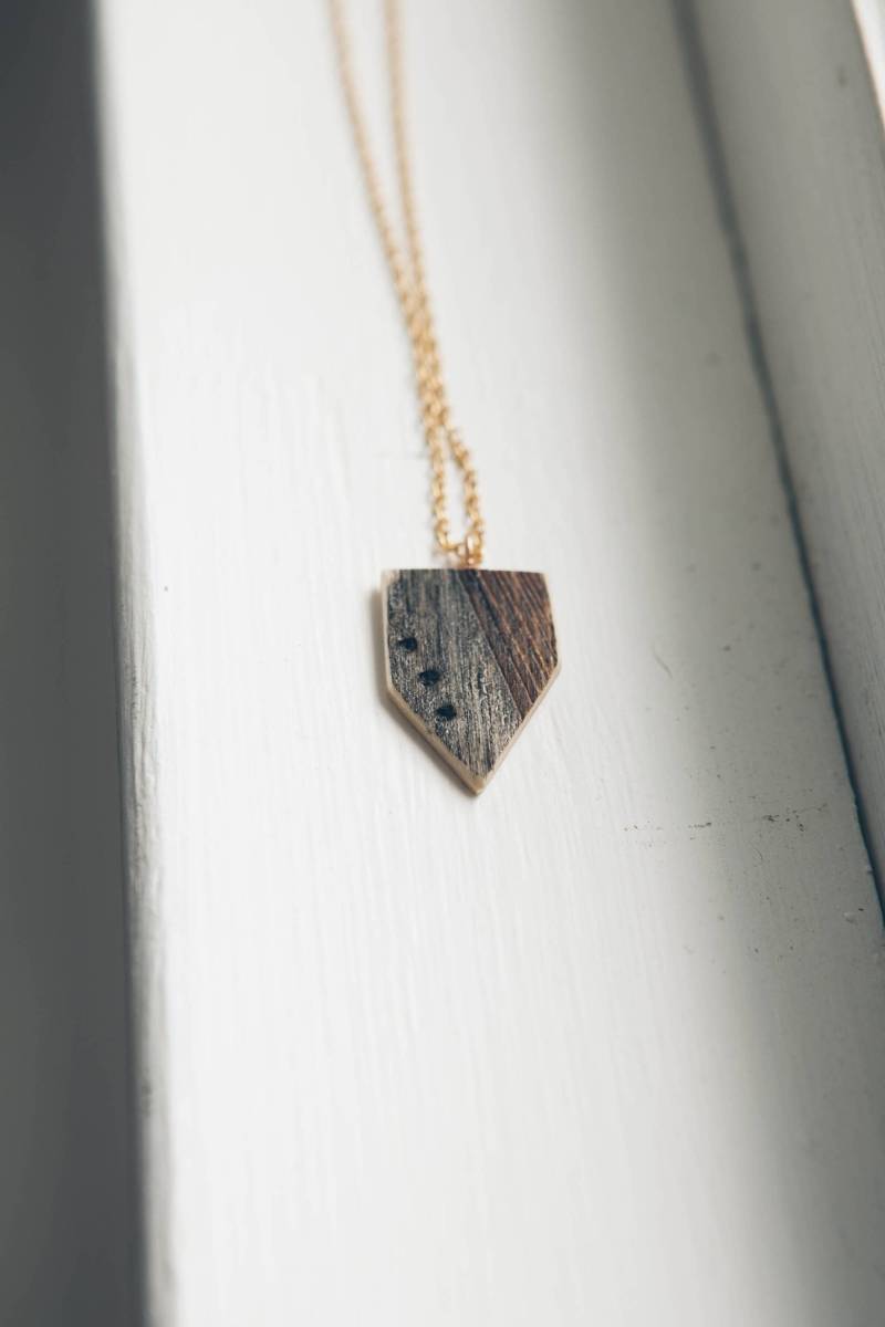 Holz-Kette von SEEDSbyhannah