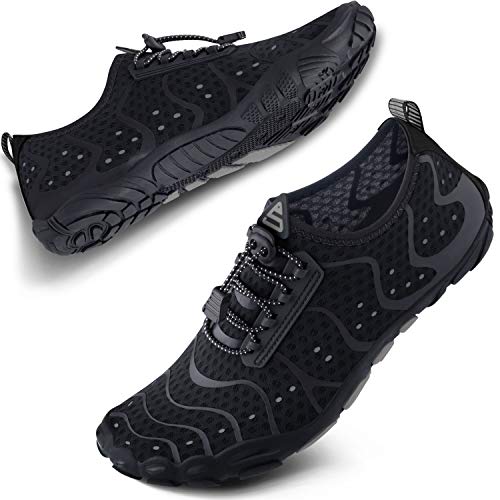 SEEKWAY Wasserschuhe Damen Herren Erwachsene Quick-Dry Aquaschuhe Barfuß für Strand Schwimmen Fluss Pool See Wandern Kajakfahren Surfen SP001 36EU von SEEKWAY