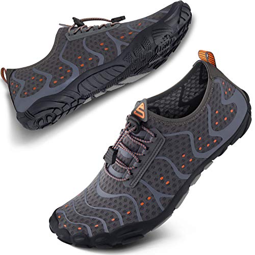 SEEKWAY Wasserschuhe Damen Herren Erwachsene Quick-Dry Aquaschuhe Barfuß für Strand Schwimmen Fluss Pool See Wandern Kajakfahren Surfen SP001 37EU von SEEKWAY