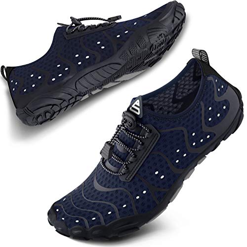 SEEKWAY Wasserschuhe Damen Herren Erwachsene Quick-Dry Aquaschuhe Barfuß für Strand Schwimmen Fluss Pool See Wandern Kajakfahren Surfen SP001 36EU von SEEKWAY