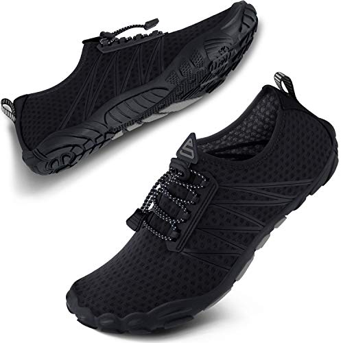 SEEKWAY Wasserschuhe Damen Herren Erwachsene Quick-Dry Aquaschuhe Barfuß für Strand Schwimmen Fluss Pool See Wandern Kajakfahren Surfen SP001 37EU von SEEKWAY