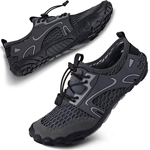 SEEKWAY Wasserschuhe Damen Herren Erwachsene Quick-Dry Aquaschuhe Barfuß für Strand Schwimmen Fluss Pool See Wandern Kajakfahren Surfen SP001 36EU von SEEKWAY