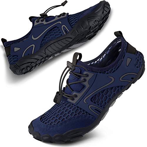 SEEKWAY Wasserschuhe Damen Herren Erwachsene Quick-Dry Aquaschuhe Barfuß für Strand Schwimmen Fluss Pool See Wandern Kajakfahren Surfen SP001 36EU von SEEKWAY