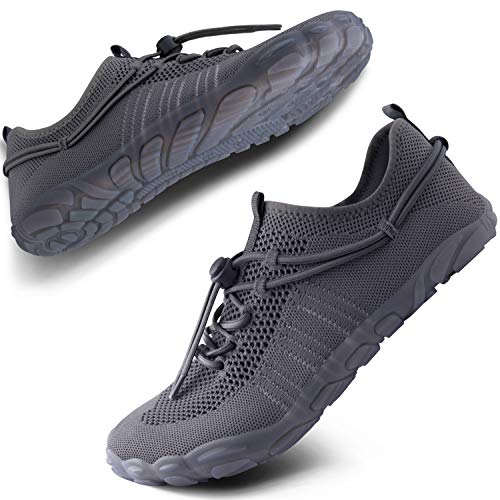 SEEKWAY Wasserschuhe Damen Herren Erwachsene Quick-Dry Aquaschuhe Barfuß für Strand Schwimmen Fluss Pool See Wandern Kajakfahren Surfen SP001 45EU von SEEKWAY