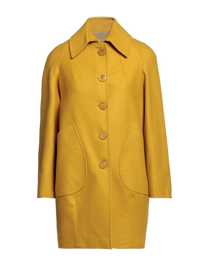 SEES INFINITELY WOMAN Mantel Damen Gelb von SEES INFINITELY WOMAN