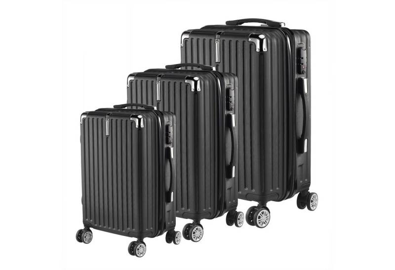 SEEZSSA Trolleyset Hartschalenkofferset Koffer&Trolleys 3 Teilig Hartschale Reisekoffer, 3 Größen Handgepäck/Mittel/Groß Teleskopgriff Gepäck Koffer Trolley SEEZSSA Trolleyset Hartschalenkofferset Koffer&Trolleys 3 Teilig Hartschale Reisekoffer, 3 Größen Handgepäck/Mittel/Groß Teleskopgriff Gepäck Koffer Trolley von SEEZSSA