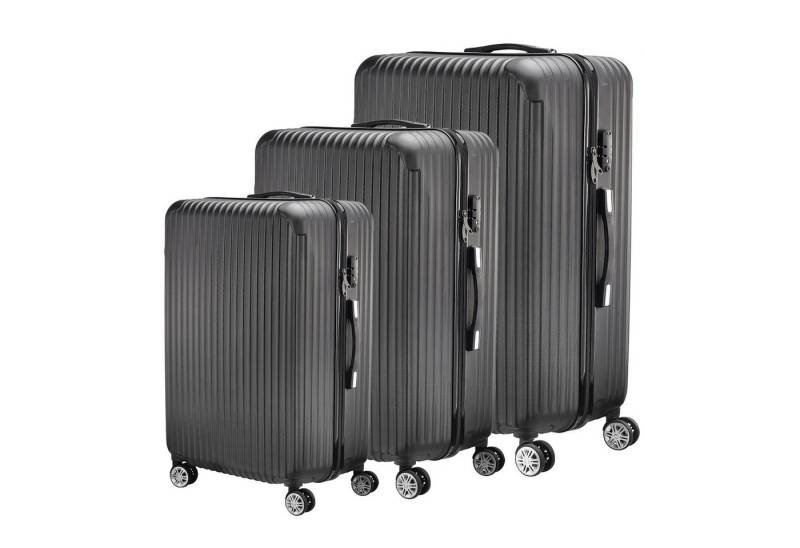 SEEZSSA Trolleyset Hartschalenkofferset Koffer&Trolleys 3 Teilig Hartschale Reisekoffer, 3 Größen Handgepäck/Mittel/Groß Teleskopgriff Gepäck Koffer Trolley SEEZSSA Trolleyset Hartschalenkofferset Koffer&Trolleys 3 Teilig Hartschale Reisekoffer, 3 Größen Handgepäck/Mittel/Groß Teleskopgriff Gepäck Koffer Trolley von SEEZSSA
