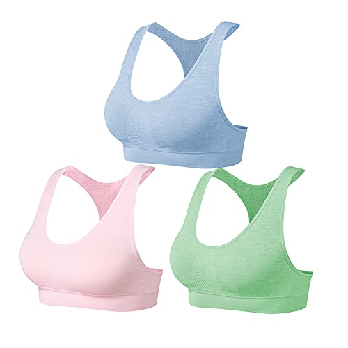 SEGRILA Damen Sport BH Set Ohne Bügel Yoga Bustier Gepolsterter von SEGRILA