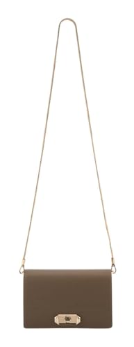 SEIDENFELT MANUFAKTUR Abendtasche Eiby Clutch Khaki Green braun von SEIDENFELT MANUFAKTUR