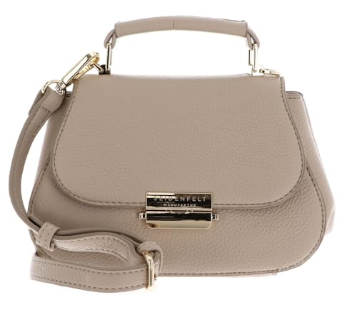 SEIDENFELT MANUFAKTUR Bjuv Small Handbag Oat Milk/Gold von SEIDENFELT MANUFAKTUR