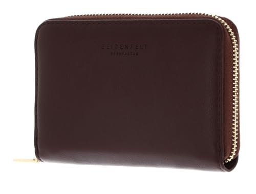 SEIDENFELT MANUFAKTUR Ebba Wallet Oxblood/Gold von SEIDENFELT MANUFAKTUR