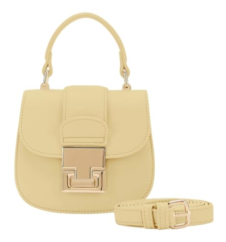 SEIDENFELT MANUFAKTUR Evje Mini Handbag Shy Yellow SEIDENFELT MANUFAKTUR Evje Mini Handbag Shy Yellow von SEIDENFELT MANUFAKTUR