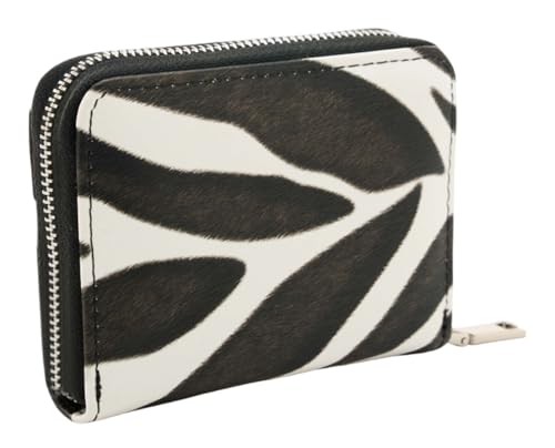 SEIDENFELT MANUFAKTUR Geldbörse Ylva Wallet Zebra schwarz von SEIDENFELT MANUFAKTUR