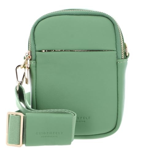 SEIDENFELT MANUFAKTUR Heby Small Crossbody Bag Matcha Green/Gold von SEIDENFELT MANUFAKTUR