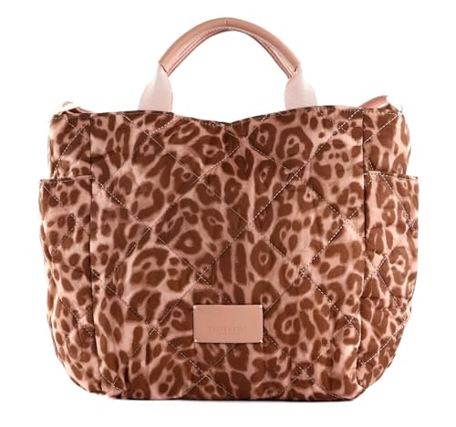 SEIDENFELT MANUFAKTUR Hetta Handbag Leo Print Rose von SEIDENFELT MANUFAKTUR