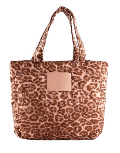 SEIDENFELT MANUFAKTUR Hetta Shopper Leo Print Rose von SEIDENFELT MANUFAKTUR