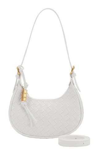 SEIDENFELT MANUFAKTUR Kinna Round Shoulderbag Bright White SEIDENFELT MANUFAKTUR Kinna Round Shoulderbag Bright White von SEIDENFELT MANUFAKTUR