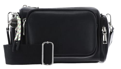 SEIDENFELT MANUFAKTUR Laanila Midi Crossbag Side Pockets Black von SEIDENFELT MANUFAKTUR