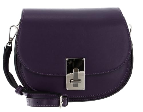 SEIDENFELT MANUFAKTUR Linsell Saddle Bag Violet von SEIDENFELT MANUFAKTUR