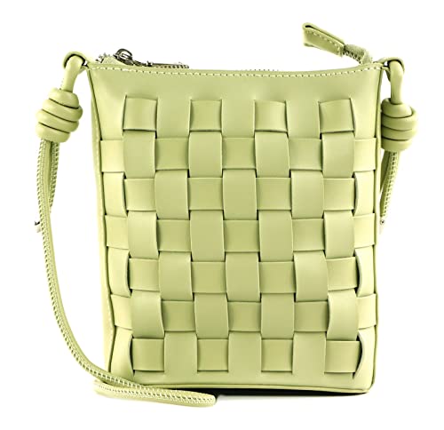 SEIDENFELT MANUFAKTUR Malilla Bucket Crossbody Bag Soft Green von SEIDENFELT MANUFAKTUR