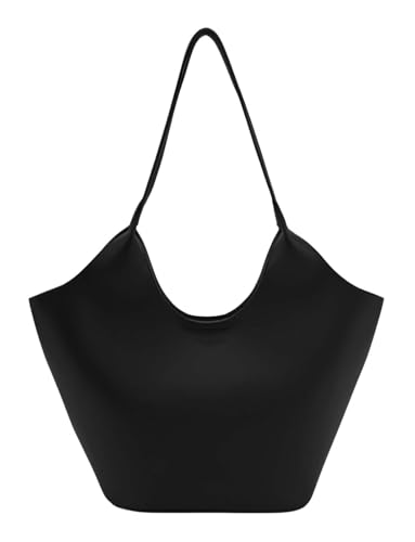 SEIDENFELT MANUFAKTUR Nelma Tulip Shopper 1001 black - * von SEIDENFELT MANUFAKTUR