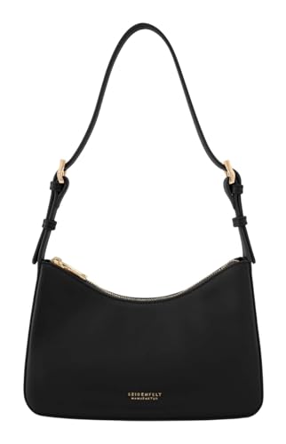 SEIDENFELT MANUFAKTUR Schultertasche Arvaja Shoulderbag Black schwarz von SEIDENFELT MANUFAKTUR