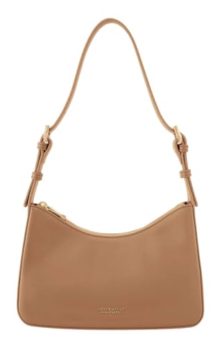 SEIDENFELT MANUFAKTUR Schultertasche Arvaja Shoulderbag Toffee hellbraun von SEIDENFELT MANUFAKTUR