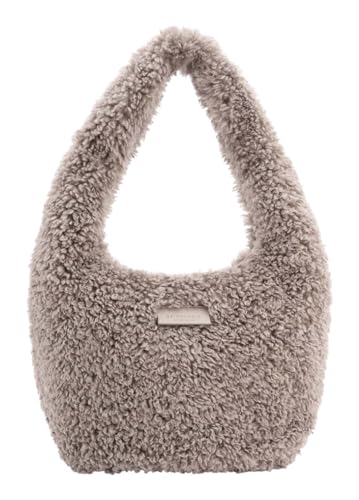 SEIDENFELT MANUFAKTUR Schultertasche Letje Hobo Bag Warm Taupe von SEIDENFELT MANUFAKTUR