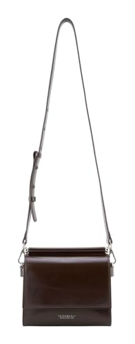 SEIDENFELT MANUFAKTUR Umhängetasche Delary Boxy Crossbag Dark Chocolate dunkelbraun von SEIDENFELT MANUFAKTUR