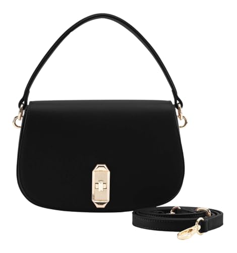 SEIDENFELT MANUFAKTUR Umhängetasche Handtasche Eiby Shoulderbag Black schwarz von SEIDENFELT MANUFAKTUR