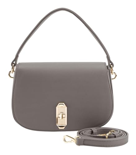 SEIDENFELT MANUFAKTUR Umhängetasche Handtasche Eiby Shoulderbag Stone Grey taupe von SEIDENFELT MANUFAKTUR