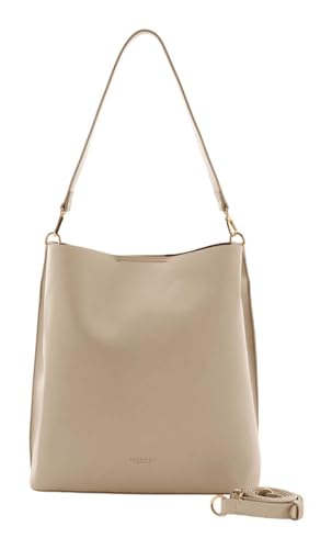 SEIDENFELT MANUFAKTUR Umhängetasche Schultertasche Nelma Hobo Bag Warm Beige von SEIDENFELT MANUFAKTUR