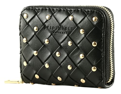 SEIDENFELT MANUFAKTUR Ylva Little Rivet Wallet Black SEIDENFELT MANUFAKTUR Ylva Little Rivet Wallet Black von SEIDENFELT MANUFAKTUR