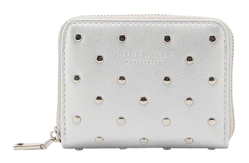 SEIDENFELT MANUFAKTUR Ylva Little Rivet Wallet Silver & Rivets SEIDENFELT MANUFAKTUR Ylva Little Rivet Wallet Silver & Rivets von SEIDENFELT MANUFAKTUR