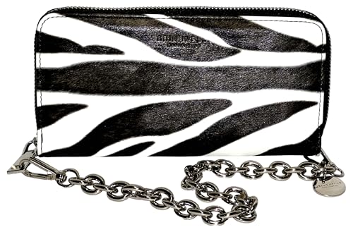 SEIDENFELT-Smilla Clutch-Börse Zebra von SEIDENFELT MANUFAKTUR