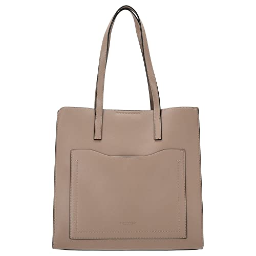 Seidenfelt Fria - Shopper 32 cm taupe von SEIDENFELT MANUFAKTUR