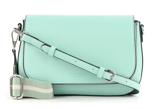 Seidenfelt Lian - Umhängetasche 23 cm fresh turquoise von SEIDENFELT MANUFAKTUR