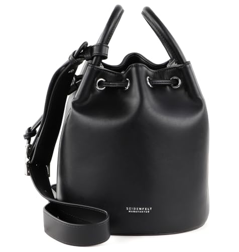 Seidenfelt Manufaktur Damen Beuteltasche schwarz One Size von SEIDENFELT MANUFAKTUR