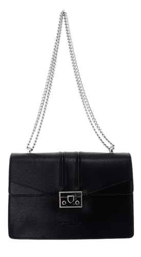 Seidenfelt Roros Big - Schultertasche 28 cm black von SEIDENFELT MANUFAKTUR