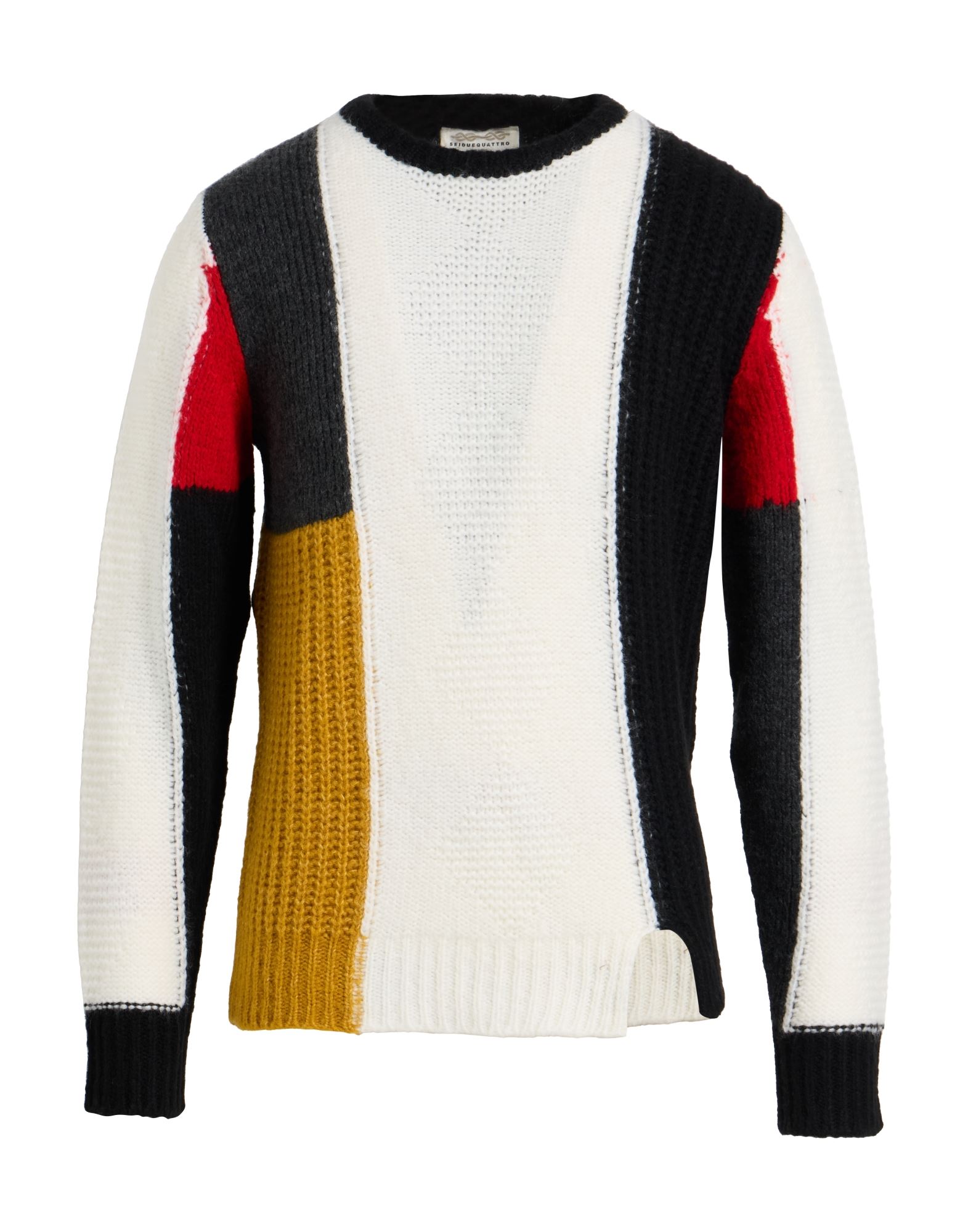 SEIDUEQUATTRO 624 Pullover Herren Weiß von SEIDUEQUATTRO 624