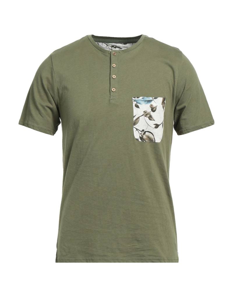 SEINSE T-shirts Herren Militärgrün SEINSE T-shirts Herren Militärgrün von SEINSE