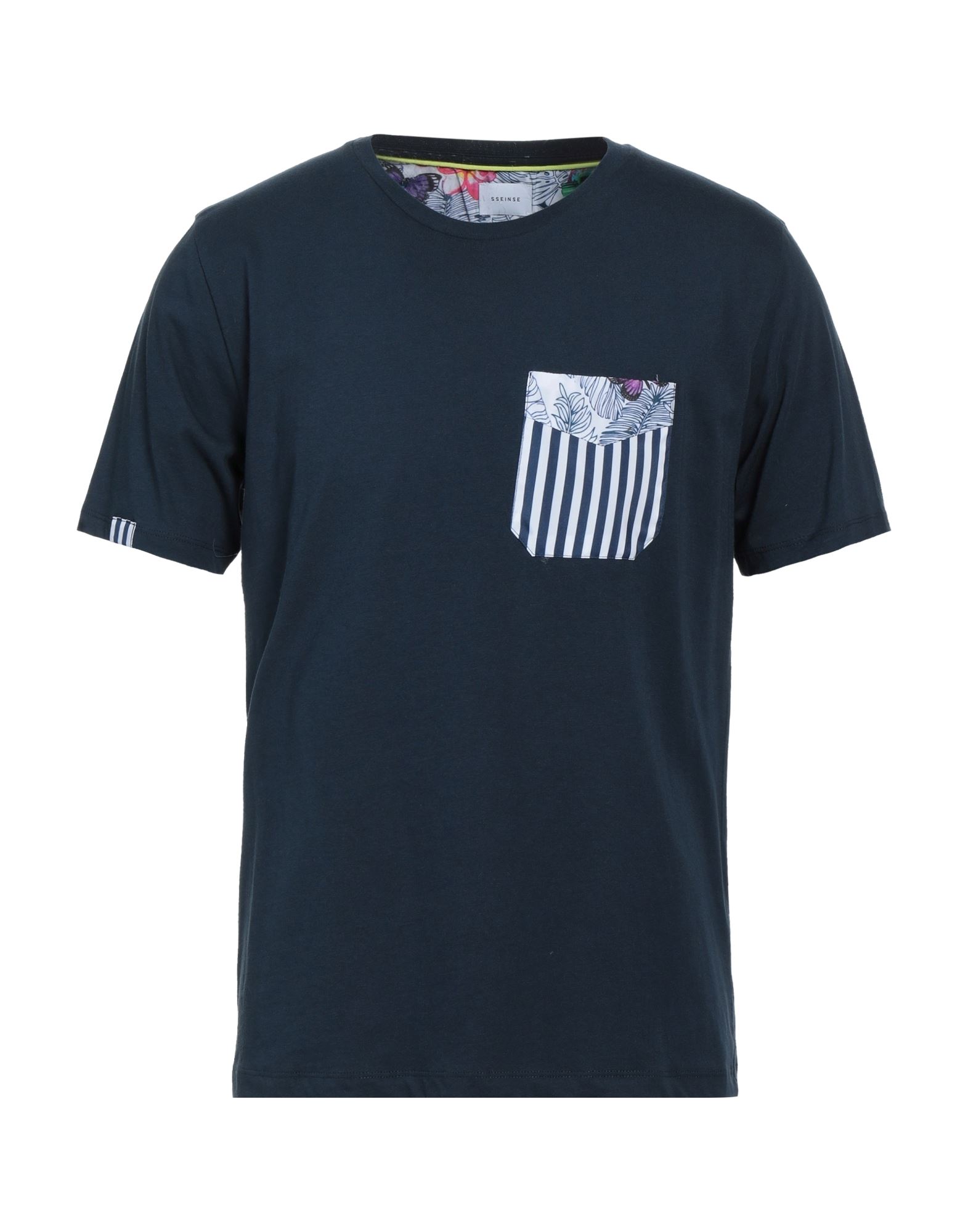 SEINSE T-shirts Herren Nachtblau SEINSE T-shirts Herren Nachtblau von SEINSE