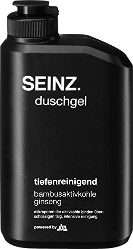 SEINZ. Duschgel tiefenreinigend Bambusaktivkohle Ginseng (1x300ml) für Männer Körperreinigung von SEINZ.